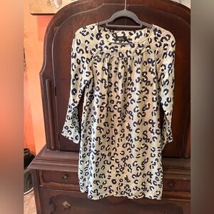 Vintage APC White And Smock Tunic Dress XS